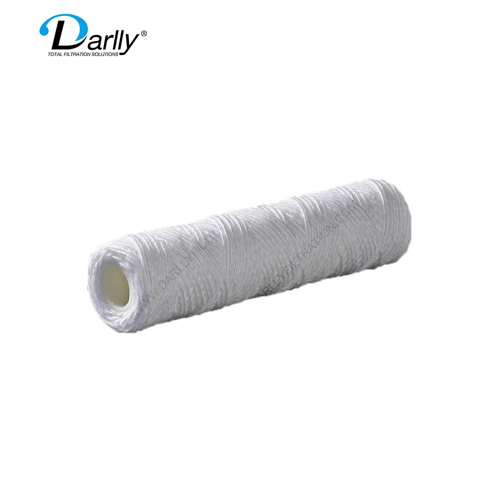 Bleached Cotton Yarn String Wound Filter Cartridge for Pre-Filtration