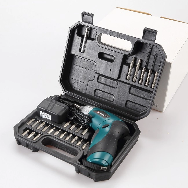 Liangye Electric Power Tool 3.6V Lithium Rechargeable Battery Operated Cordless Screwdriver Set