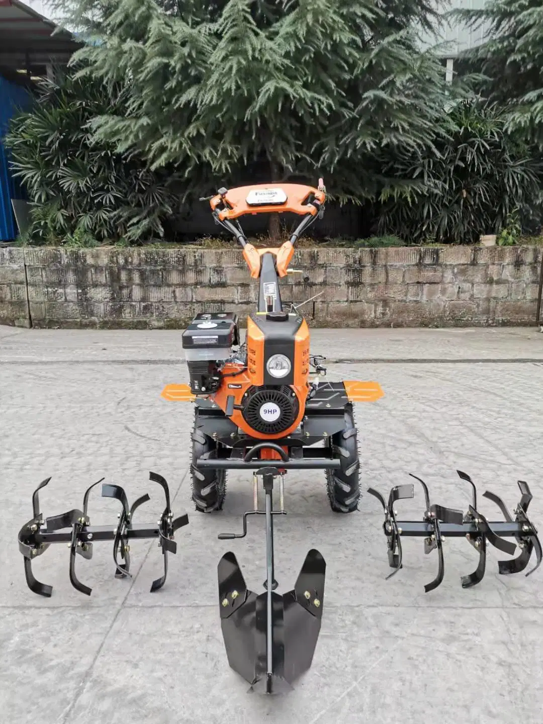 Fusinda 9HP Gasoline Motocultor Power Tiller with 177f Gasoline Engine