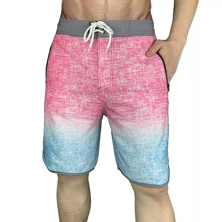 Calções de surf com logótipo personalizado para rapaz fabricante Print Boardshorts Calções de banho para homem