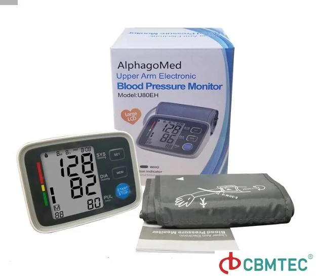 Machine OEM ODM Digital Upper Arm Digital Blood Pressure Monitor for Medical and Home