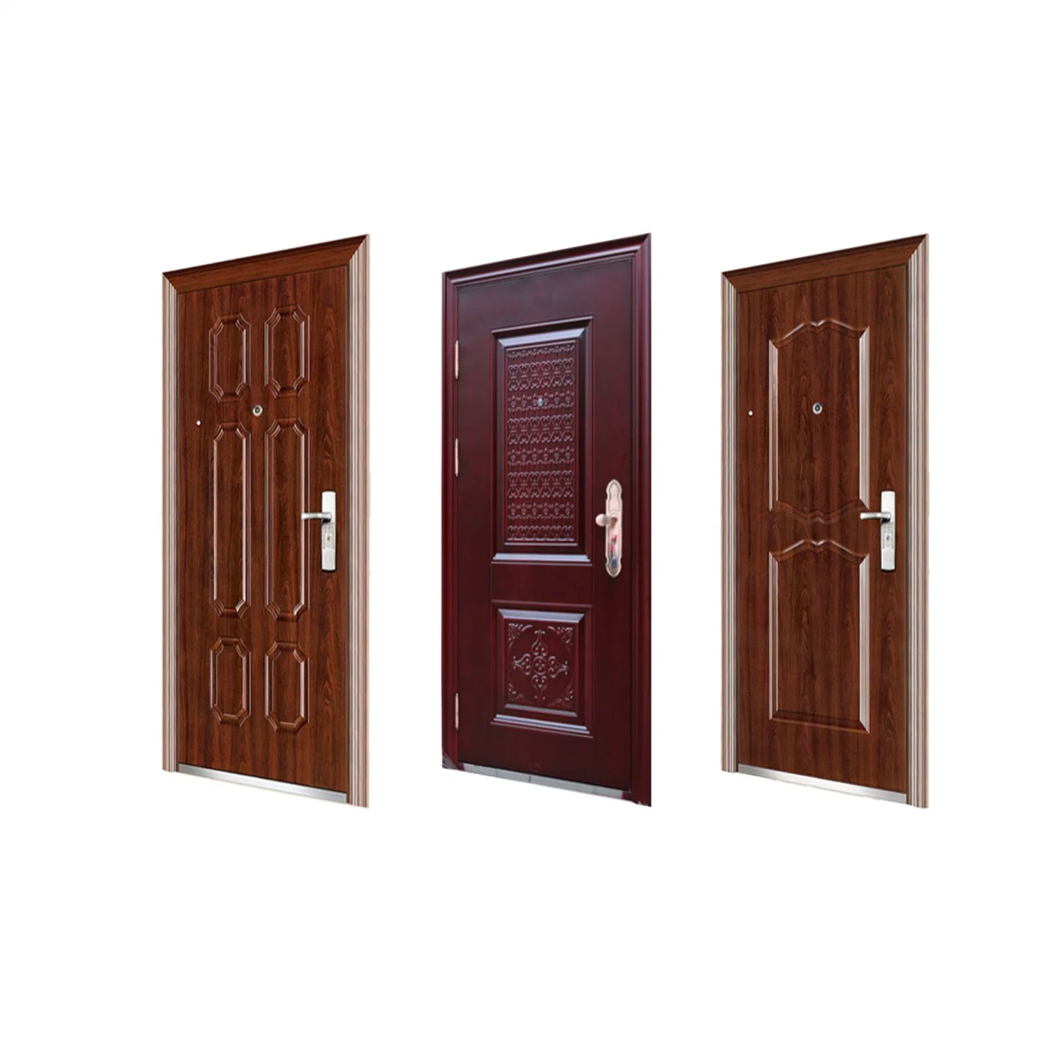 Original Factory Wholesale/Supplier Price OEM ODM Customized Modern Design Water Proof Entrance Interior Solid Wood Fire Rated HDF MDF PVC WPC Engineering Wooden Room Door