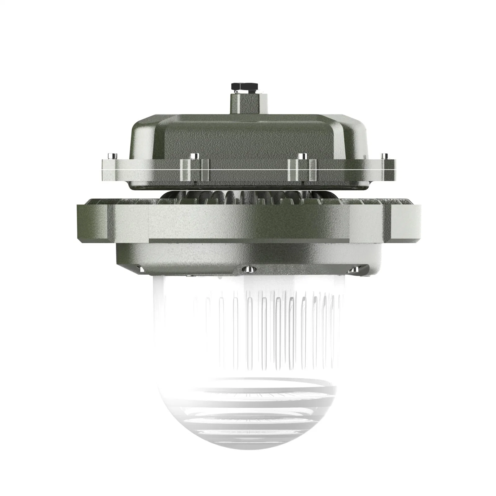 Zone21 Zone22 IP66 hohe Helligkeit Hängegehäuse Explosionsschutz Licht Anti LED-Lampe mit hoher Explosionsdruckentlagung