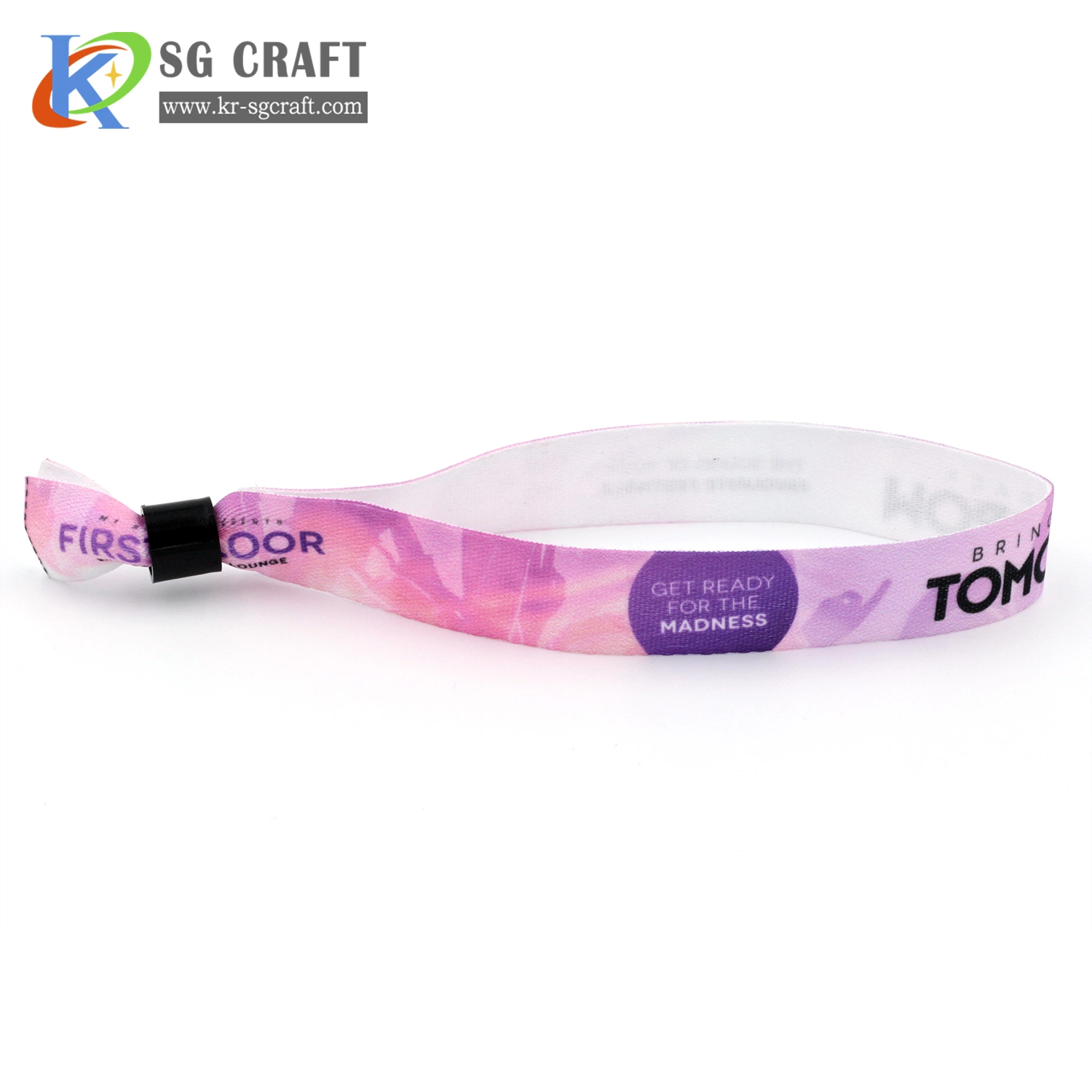 Promotional Gift Custom Wholesale/Supplier Sublimation Heated Transfer Printing Polyester Lanyard Wristband