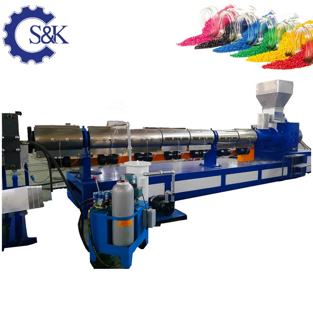 Lower Price Water Ring Die Face Cutting PE Plastic Granule Making Machinery