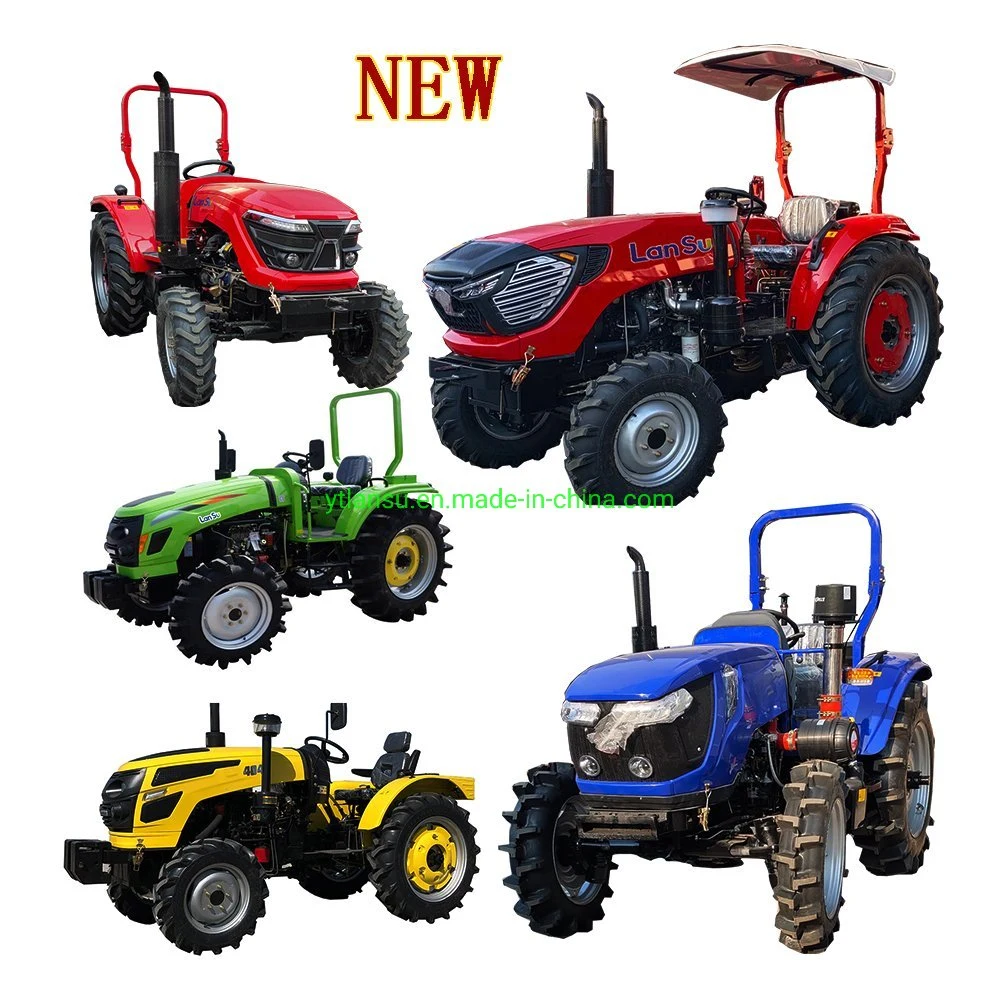 Factory Directly Supply 130HP 140HP 150HP 160HP 180HP 200HP 210HP 4WD Yto Engine Massey Ferguson Tractors Agricultural Machinery Mini Farm Tractor