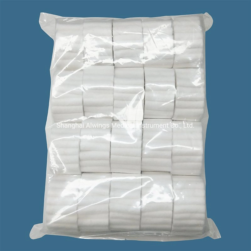 100% Cotton Dental Cotton Rolls with High quality/High cost performance Absorbent