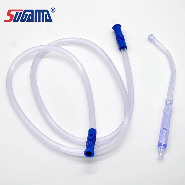 Original Factory PVC Suction Draining Tube Connecting Tube with Yankauer Handle