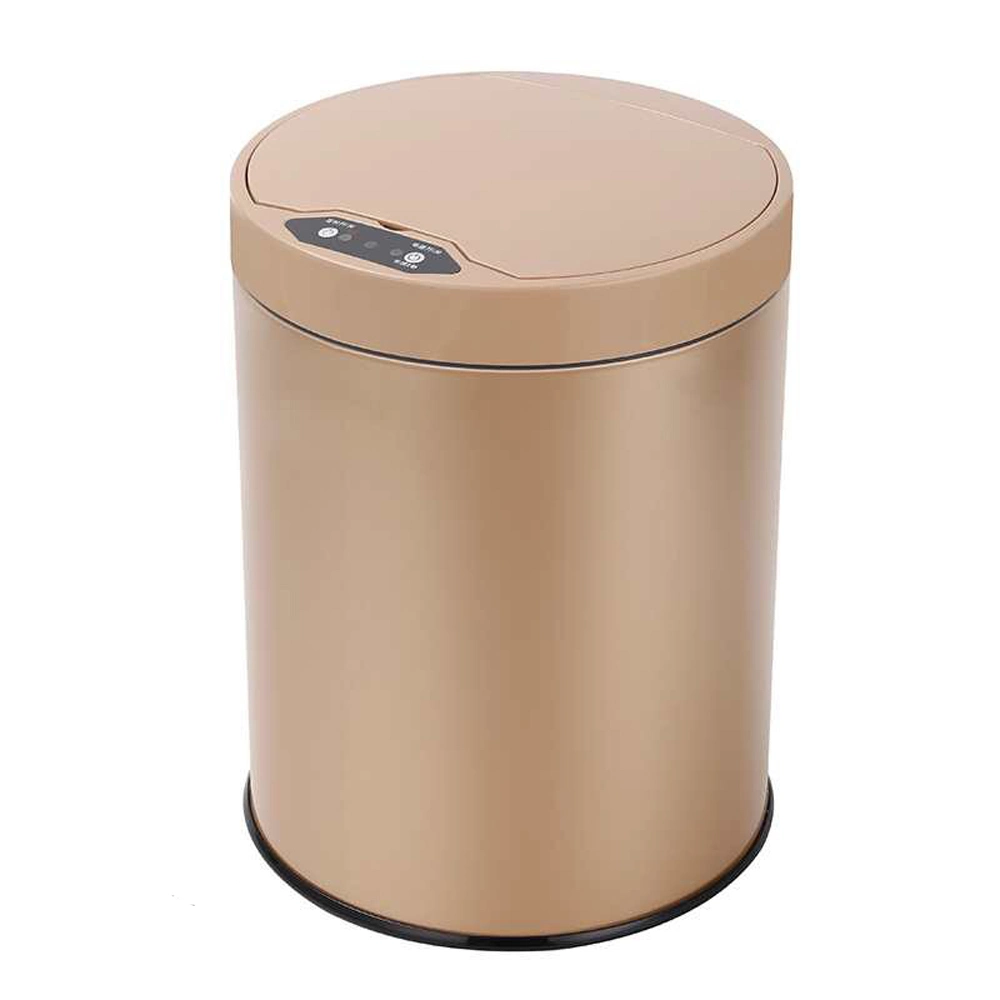 Kitchen Smart Sensor Trash Can Stainless Steel Dustbin