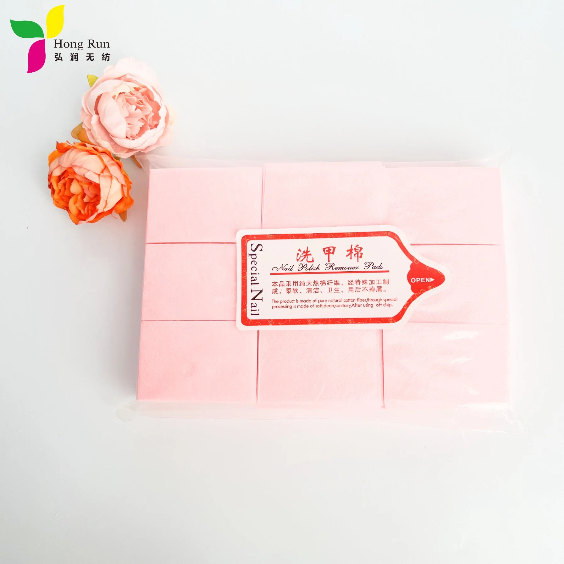 Disposable Cleaning Tissue for Nails Customized Mini Portable Nail Wiping Paper