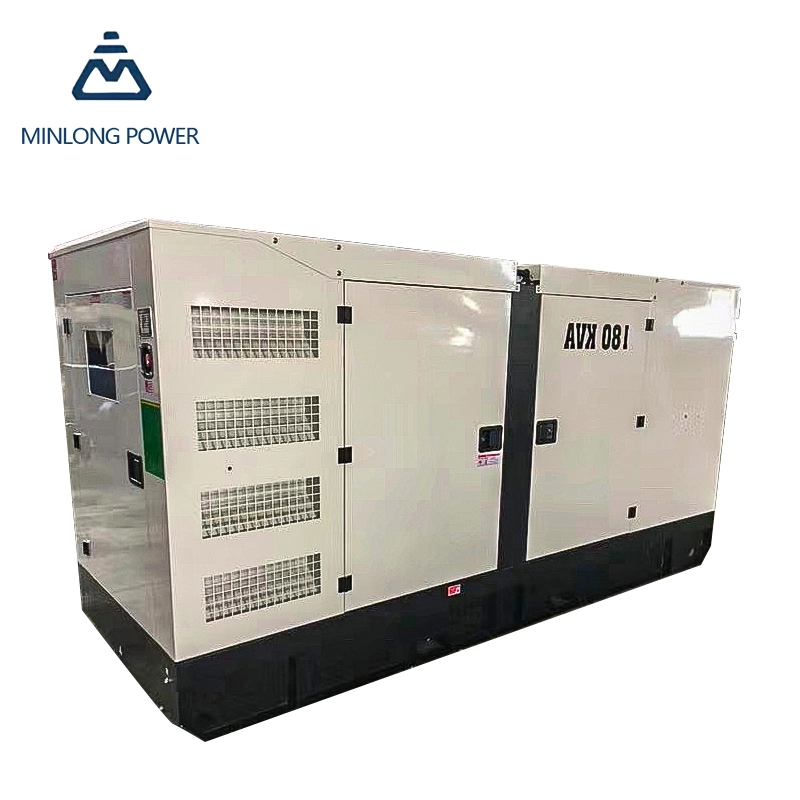 125kVA/100kw Three Phase Water Cooled Silent Soundproof Genest Automation Type Electric Generation Set