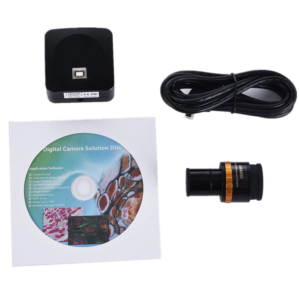 3.1m Trinocular C-Mount Digital USB Microscope Camera with Sony Sensor Imx123 1/2.8&prime; &prime;