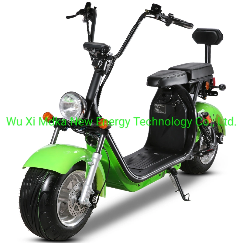 EEC Coc Max Speed 45km/H Range 35-40km 60V12A 1500W Electric Scooter Motorcycle for Adult