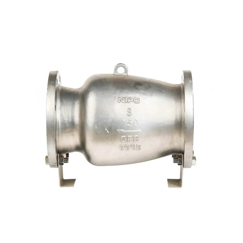 Cast Steel Lcb Non Slam Nozzle Type Check Valve