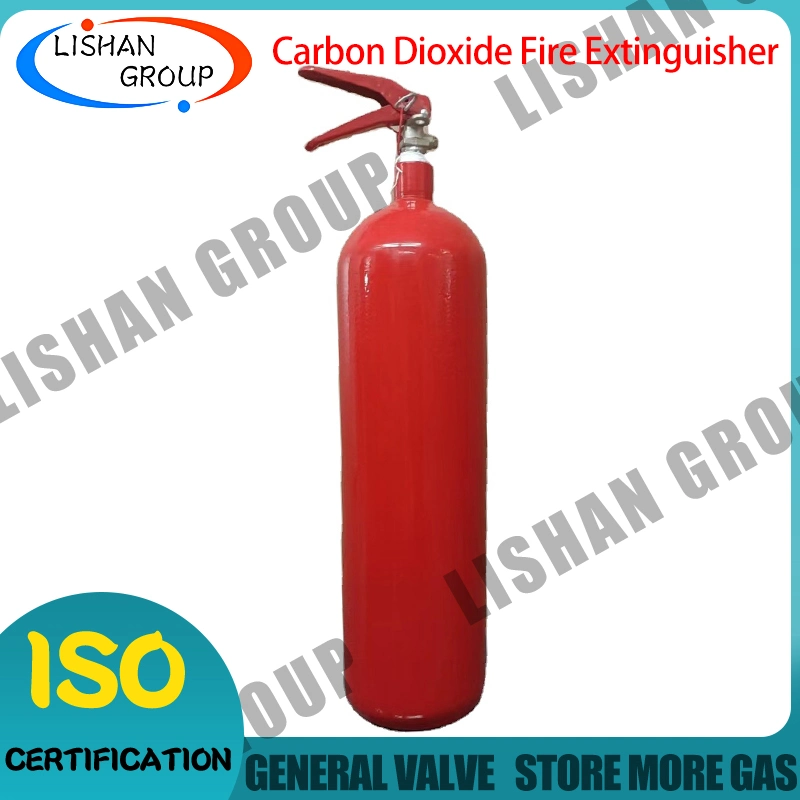 Advanced Safety 9kg Carbon Dioxide Fire Extinguisher - Enhanced Thumb-Control Valve