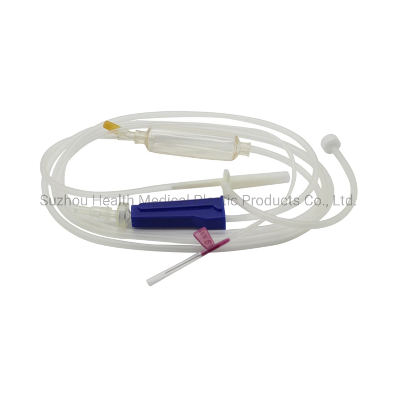 Sterile Luer Slip 21 G Gauge Butterfly Needle