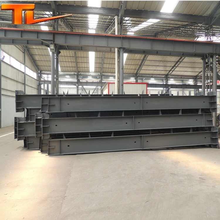 Steel Column of Steel Structure Workshop / Prefabricated Industrial Metal Frame Shed Buildings