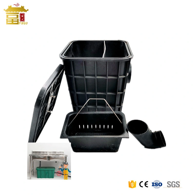 Kitchen Oil Sewage Treatment HDPE Bio Underground Grease Interceptor/Grease Trap / Oil Filter Trap