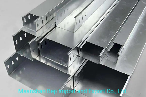 Cabling Management System Solution Pre-Galvanized Steel Ladder Cable Tray