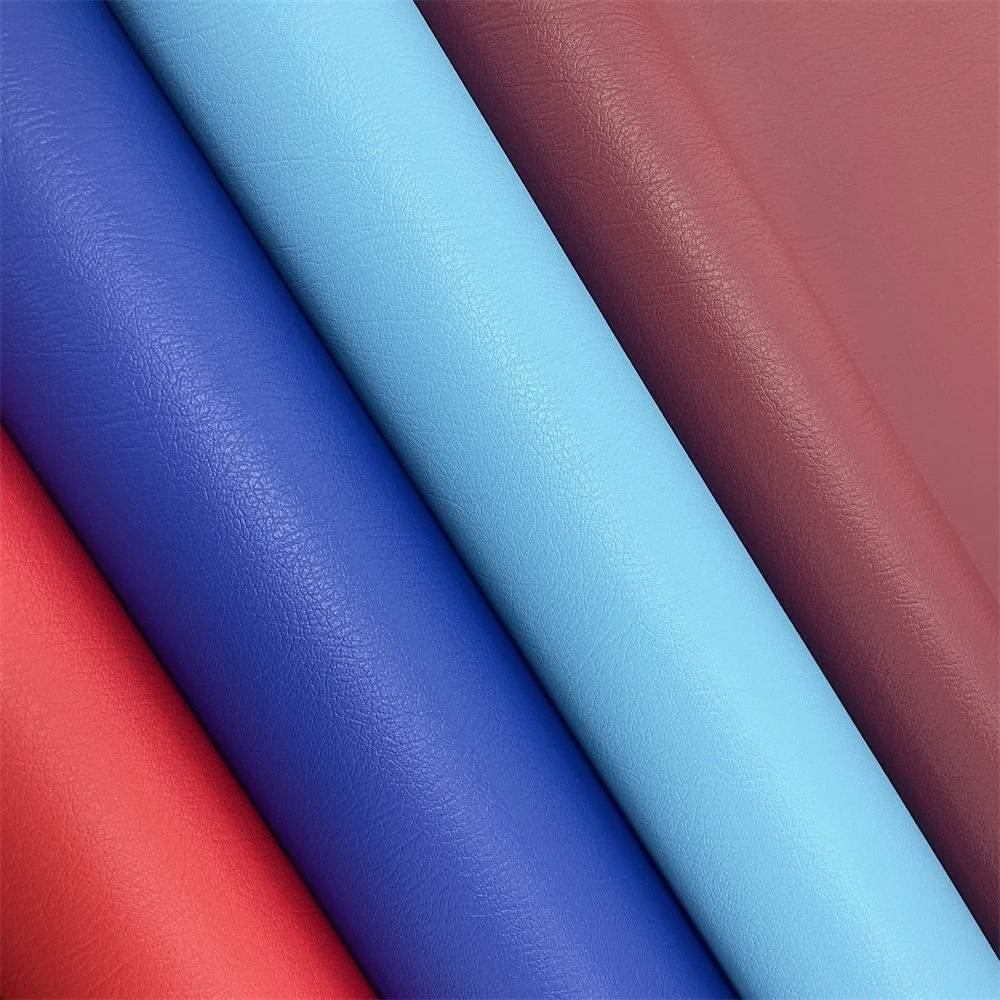 Bottom Price 0.65mm PVC Synthetic Leatherette High quality/High cost performance  PVC Leather for Chair Car Seat Sofa