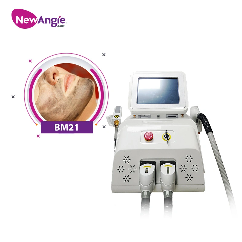 YAG Laser Hair Removal 1064 Newangie Newest Technology Beauty Salon Use 2 in 1 Diode Laser 808nm Q Switched Color Removal