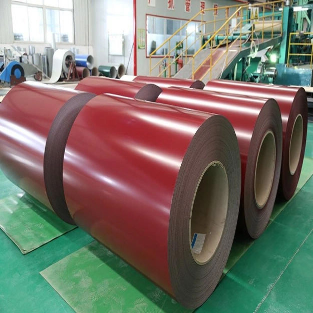 Double Coated Color Painted Metal Roll Paint Galvanized Zinc Coating PPGI PPGL Steel Coil