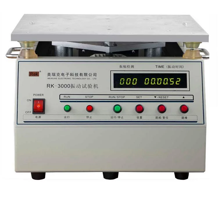 Máquina de prueba de vibración Prueba de vibración Estado de pie Artículos Vibrometer, 40kg