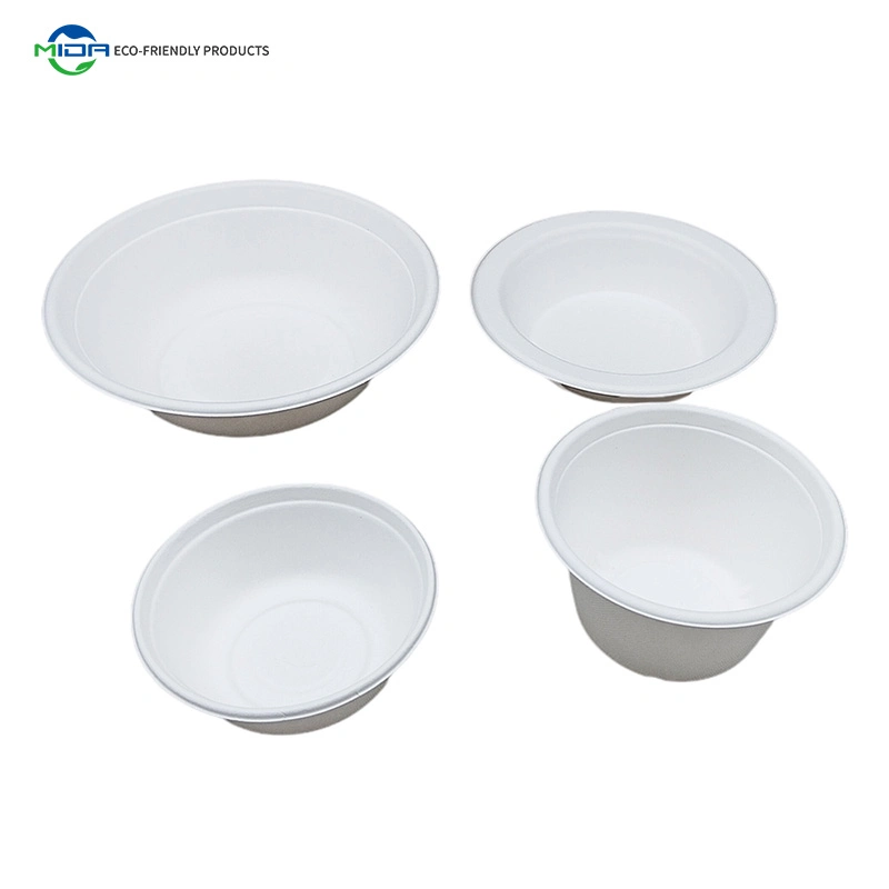 Disposable Biodegradable to Go Paper Food Storage Containers Kitchenware Dinner Set