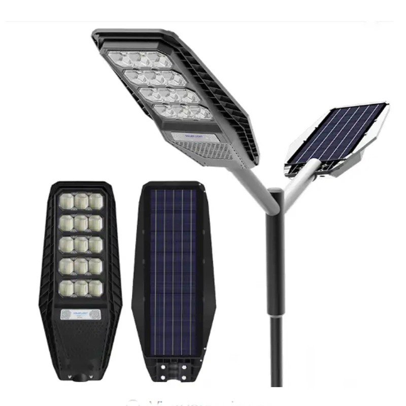 Lampe murale LED pour éclairage de rue à éclairage solaire de chemin RVB Lumières solaires extérieures étanches