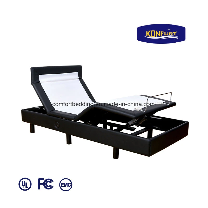 Furniture Style Luxury Power Electric Adjustable Bed for Elderly Adjustable Base Frame with Massage