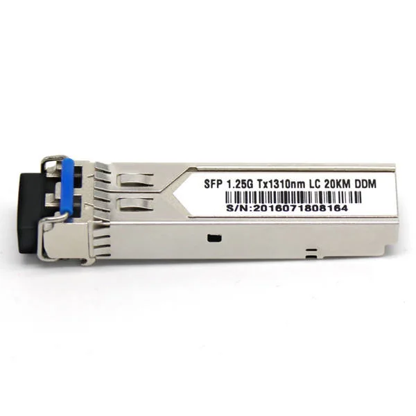 1.25g SFP Module SM 1310/1550nm, 40km, une seule fibre LC/SC, DDM