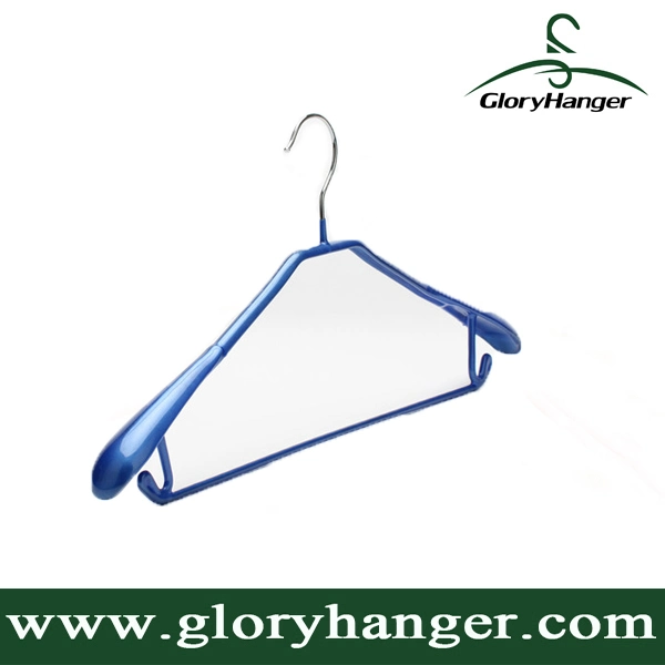 PVC Coated Metal Hanger for Clothes (GLMH04)