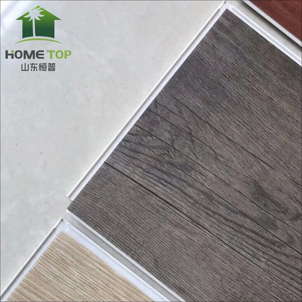 4mm mármol Look Comercial Luxury Waterproof Suelo Vinyl Plank SPC Material de construcción de pisos