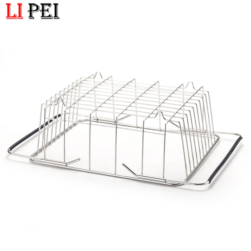 China Wholesale/Supplier Stainless Steel 2 Tier Wall Mounted Dish Drying Rack