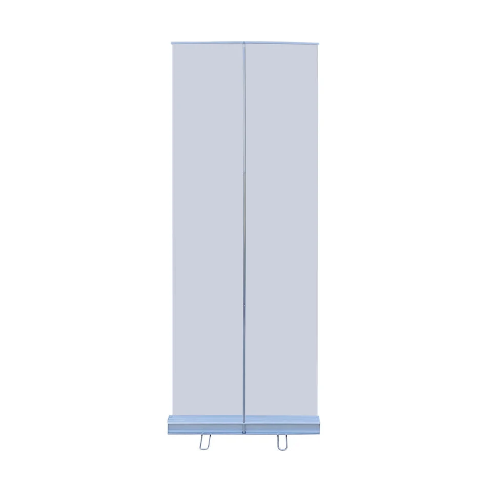 Горизонтальный баннер вальцов для использования внутри помещений прокрутите вверх подставку дисплея