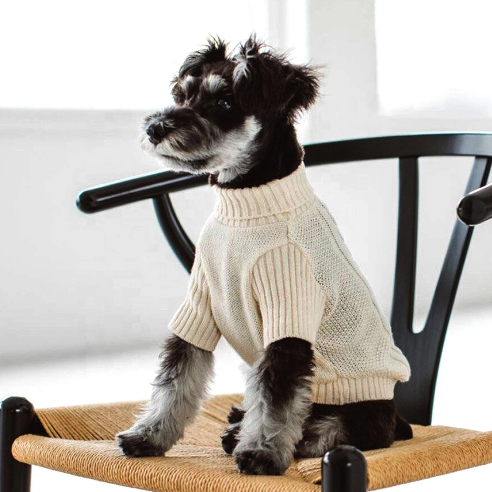 High quality/High cost performance  Pet Products Luxury Fashion Wholesale/Supplier New Dog Clothes Autumn Winter Fashion Design Knitted Sweater Pet Clothing