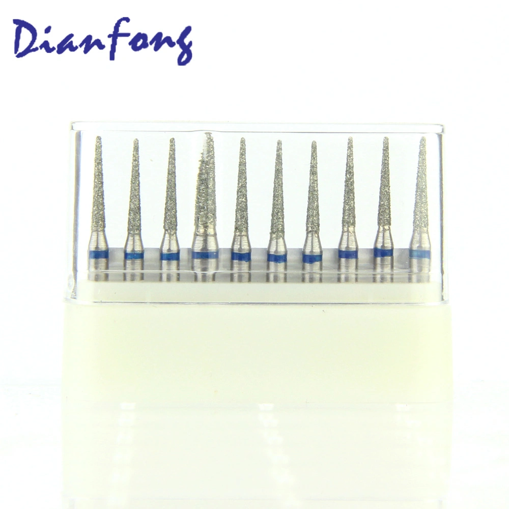 Tc-R11 Contra Angle Shank (RA/CA) Low Speed Taper Conical End Dental Diamond Bur Dental Products