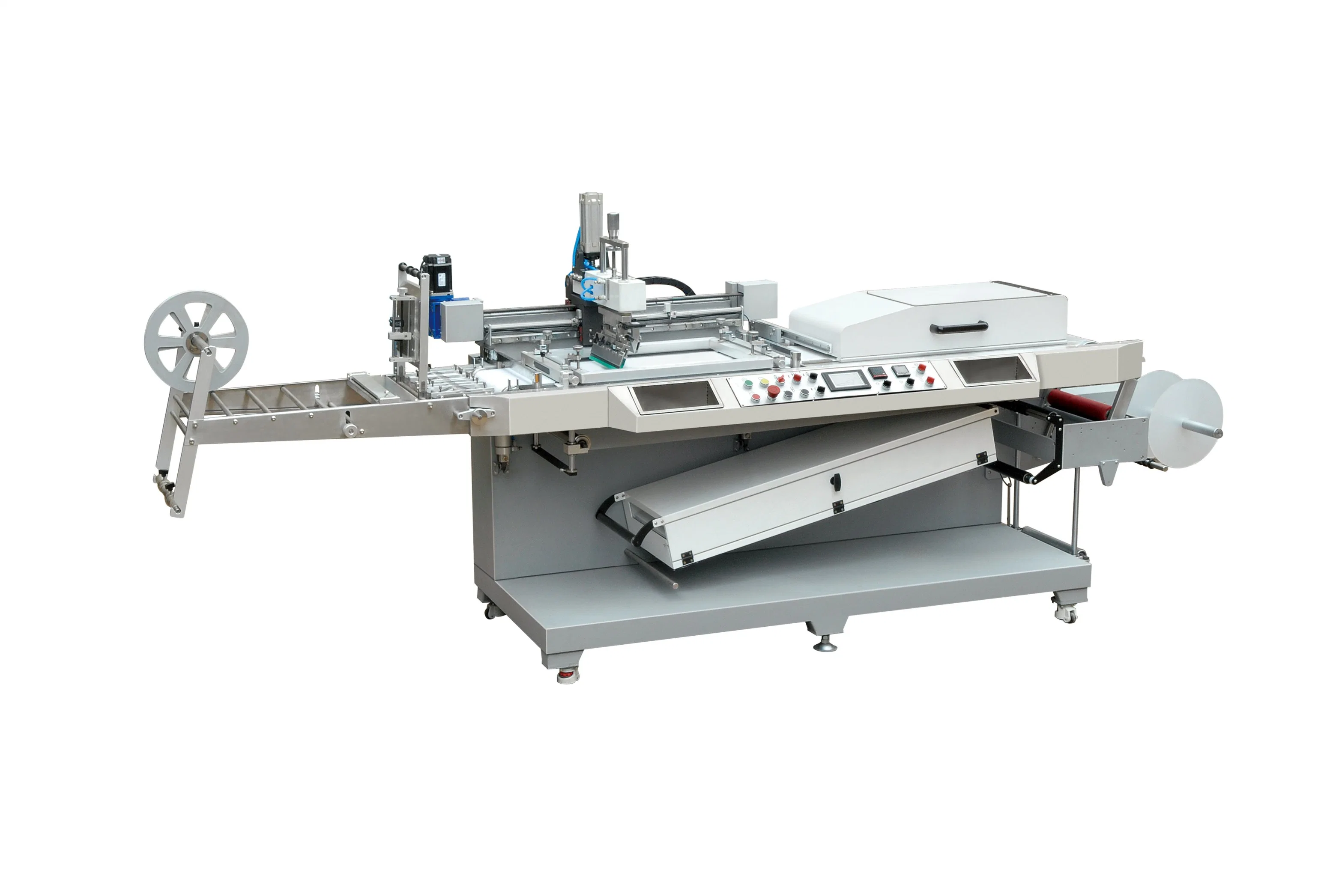 High Precision Silk Screen Printer Price/ Satin Ribbon Printing Machine for Fabric Ribbon Label, PVC, Lanyard