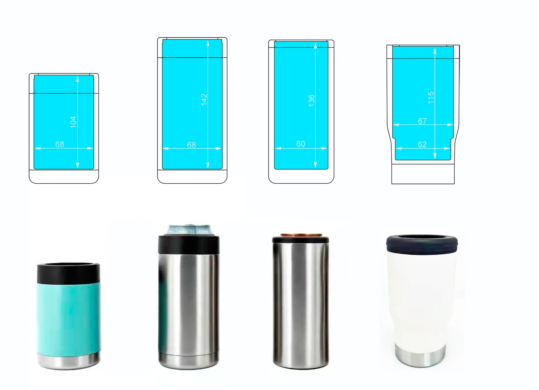 700 Ml Stainless Water Bottle Color Can Be Design