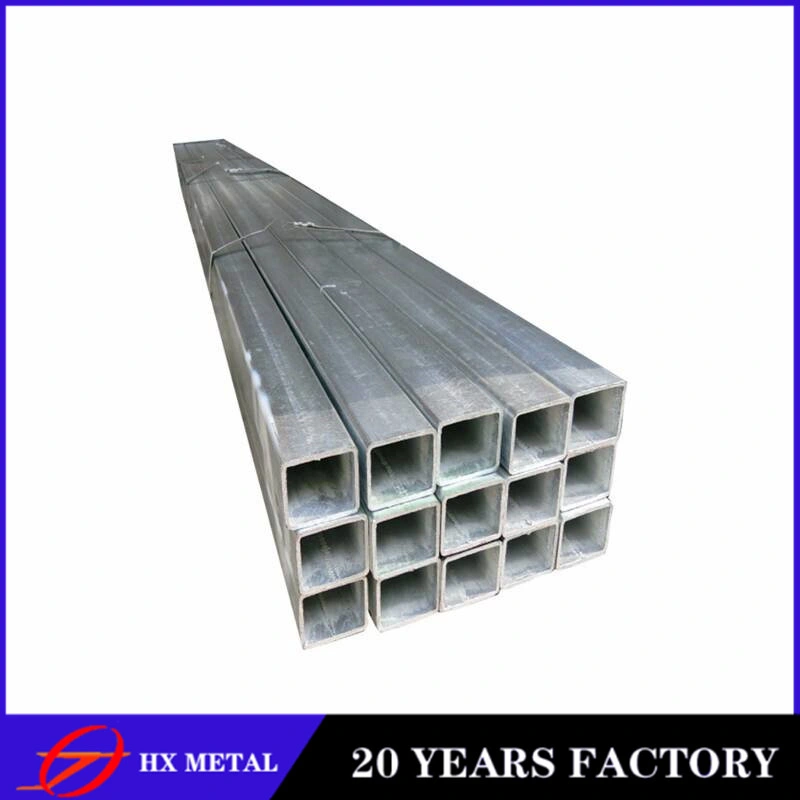 High quality/High cost performance  40X40/Galvanized/Q235/Square/Rectangular/Building/Pre Galvanized Steel Pipe