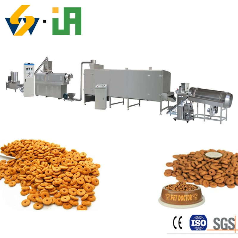 Jinan Sunward Factory Supply Pet Dog Food Making Machine Line Equipment