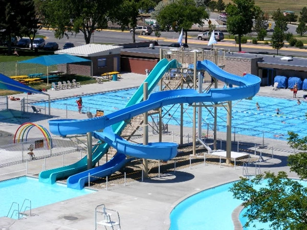 Kinder Wasserpark Spielplatz Pool Rutsche Spielstruktur