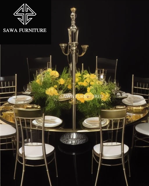 Premium Stainless Steel Wedding Dining Collection - Designed for Discerning International Buyers