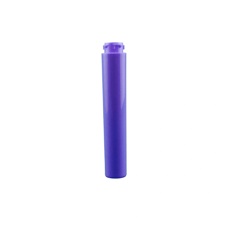 105mm Hot Selling Doob Tube Child Resistant Lid/Cap Pharmaceutical Packaging Push Down and Turn Tube