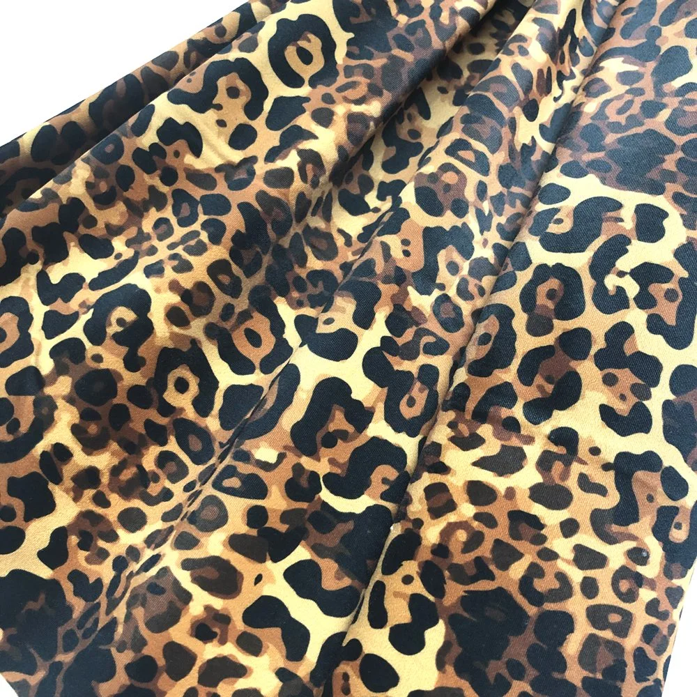 Ladies Underwear 13% Spandex 87% Recycled Poly Printing Swimwear Fabric