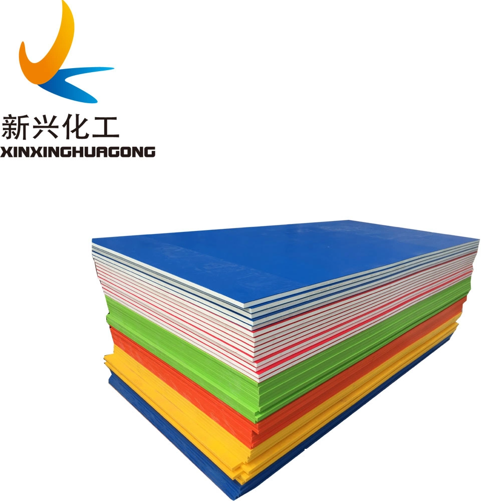 Dual Colors Playground HDPE Plate Sandwich PE Sheet Three Layers Plastic Sheet