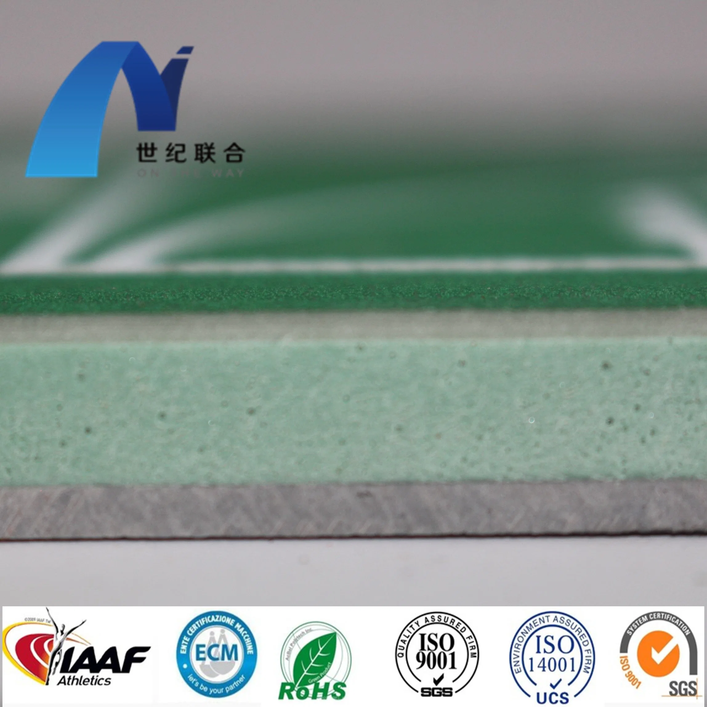 Factory Direct Supply Silicon PU Surafces Layer Coating Water-Based Courts Sports Surface Flooring Athletic Running Track