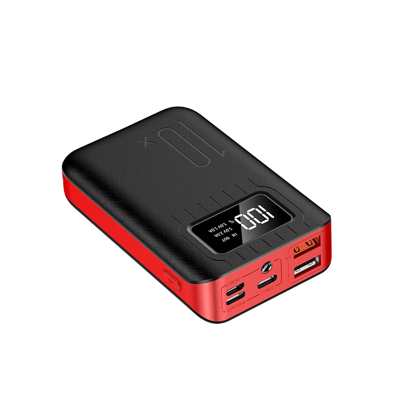 Charger 10000 mAh Mobile Power with Multi-Input Power Display