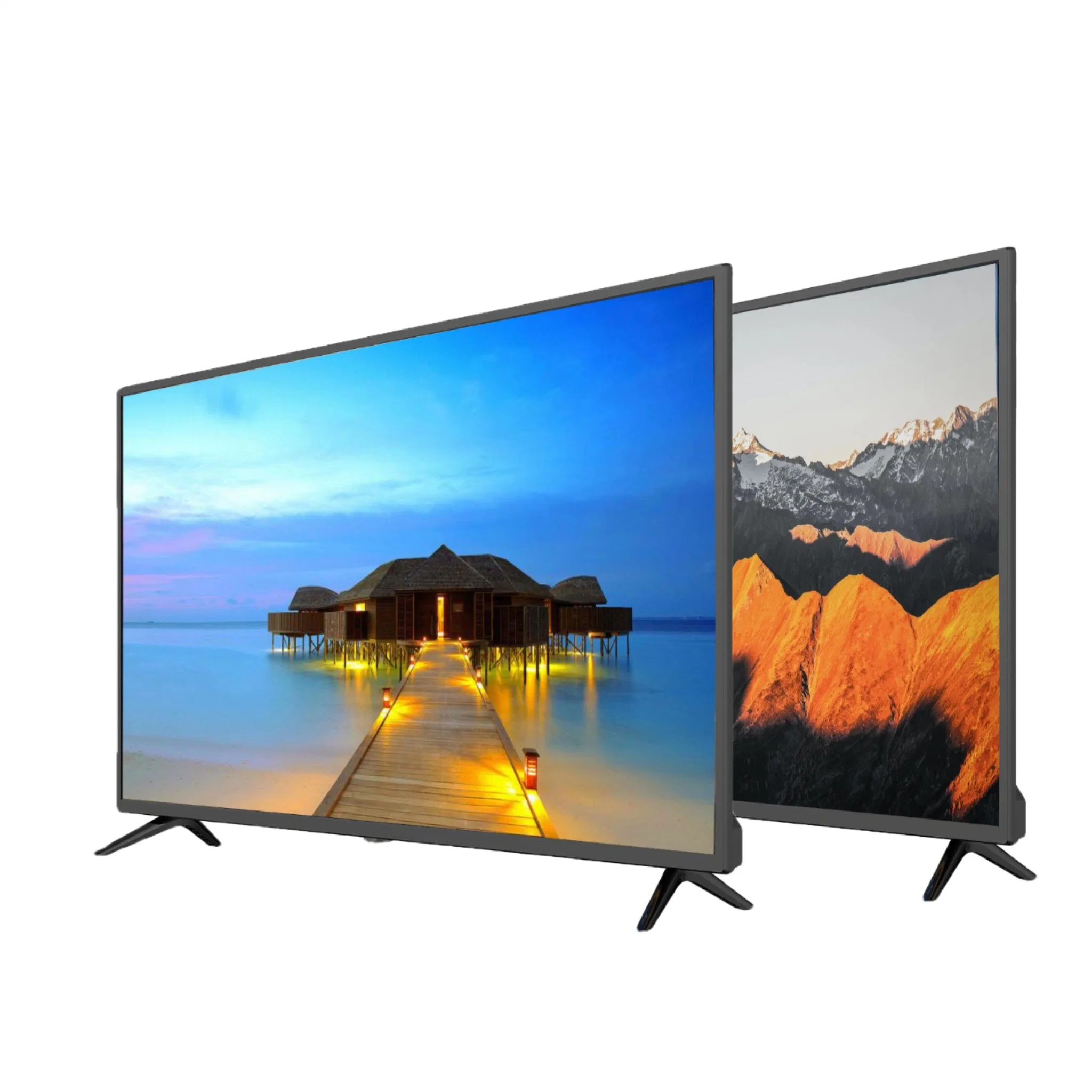 مصنع تلفزيون LED مصنّع الأجهزة الأصلية (OEM) 15-55 بوصة Android TV Smart تلفزيون DVB-T2