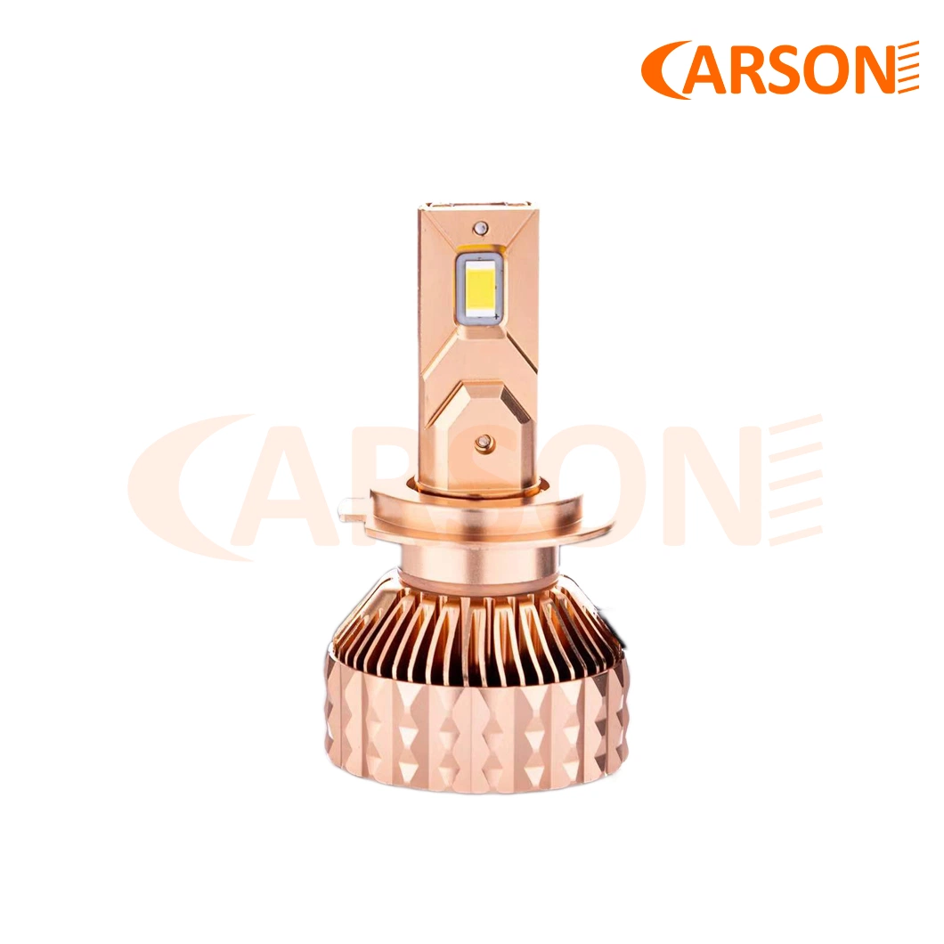 Carson M6s-H7 55W Dual Heat Pipe Cooling LED Headlight Bulb for Car Lighting